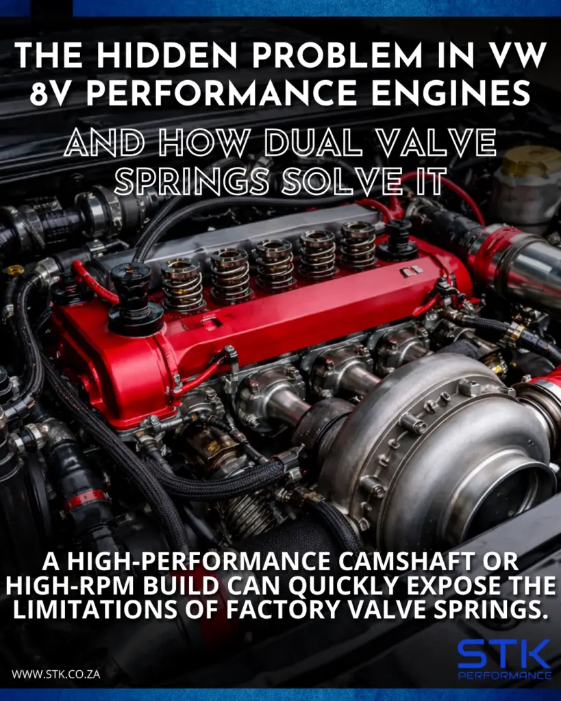 The Hidden Problem in VW 8V Performance Engines – And How Dual Valve Springs Solve It